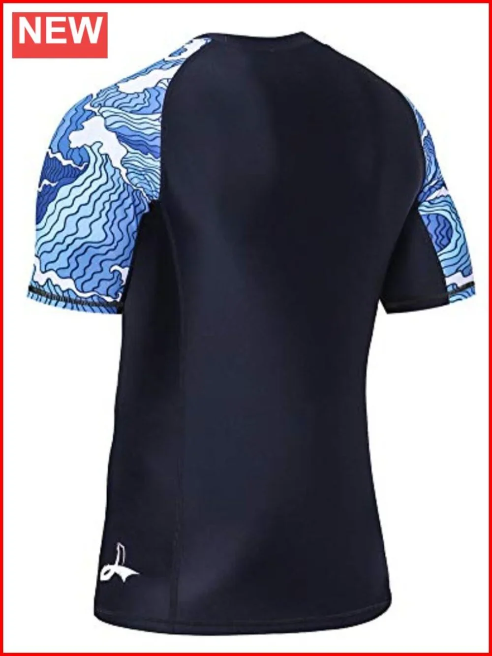 Men's UPF 50+ Compression Rash Guard Shirt Long Sleeve Performance Athletic